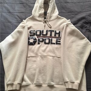South Pole Beige Hoodie for Men